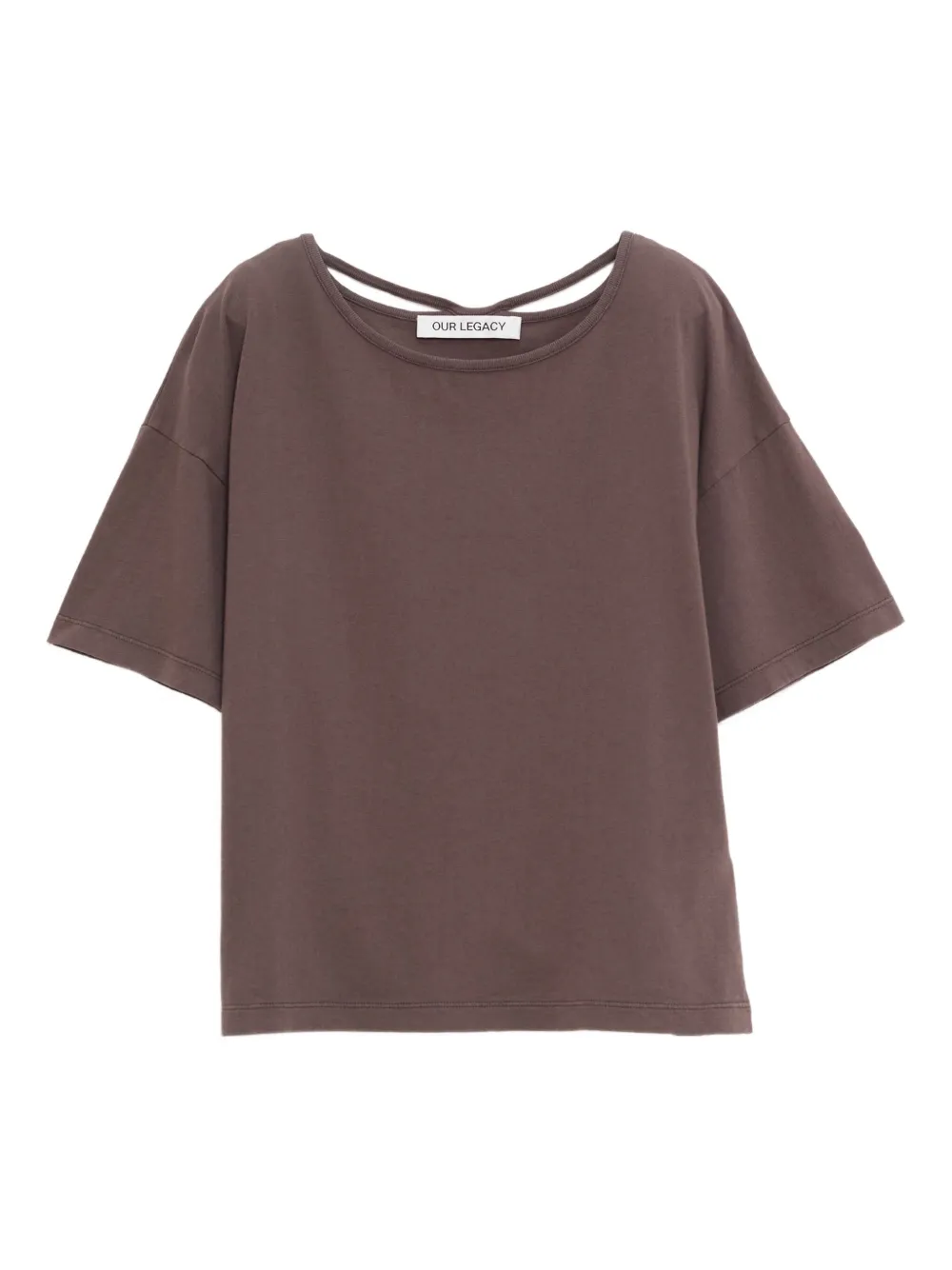 Our Legacy Cotton T-shirt In Brown