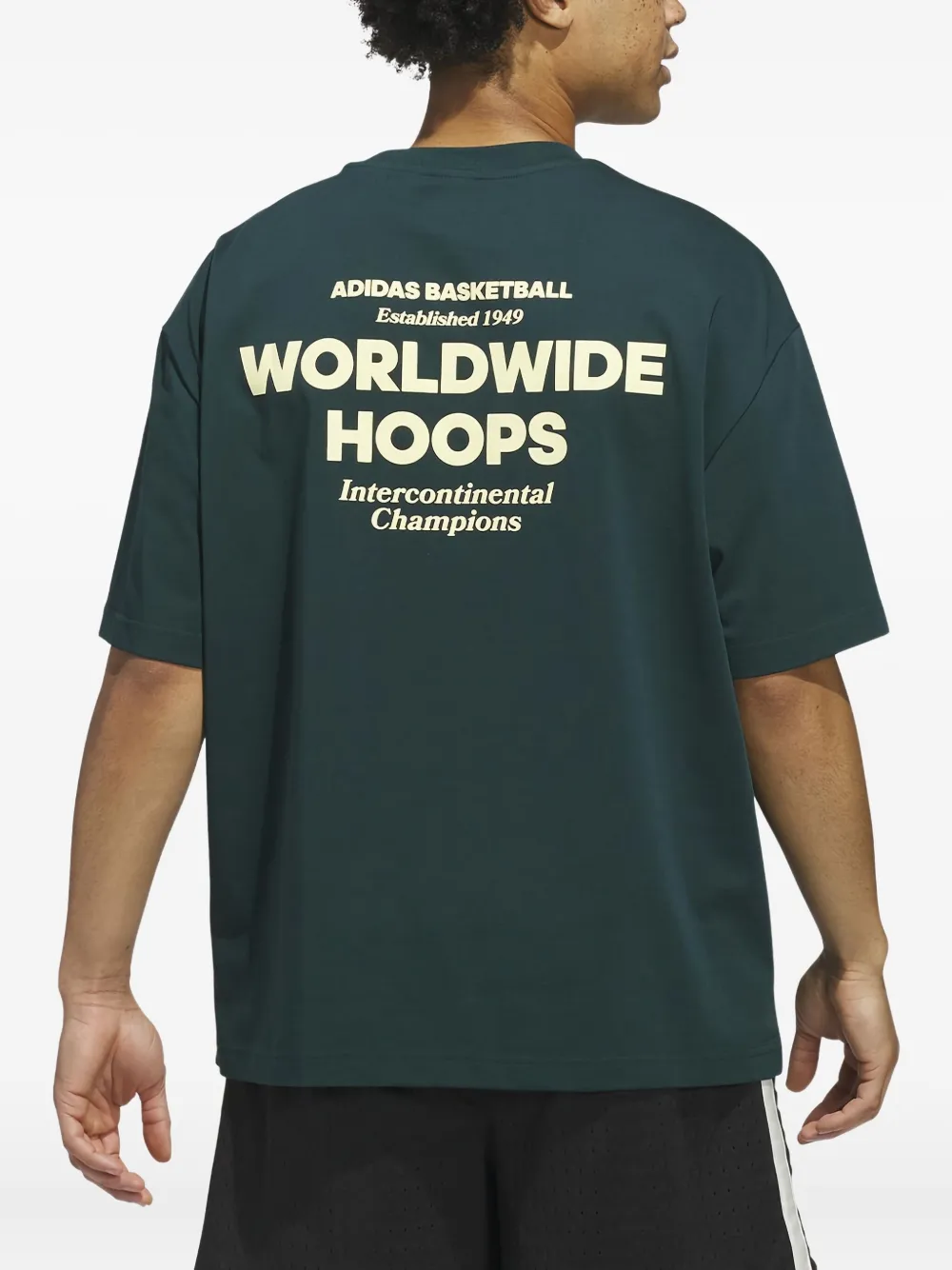 adidas Worldwide Hoops GFX T-shirt | T-Shirts & Jersey Shirts | Image 2