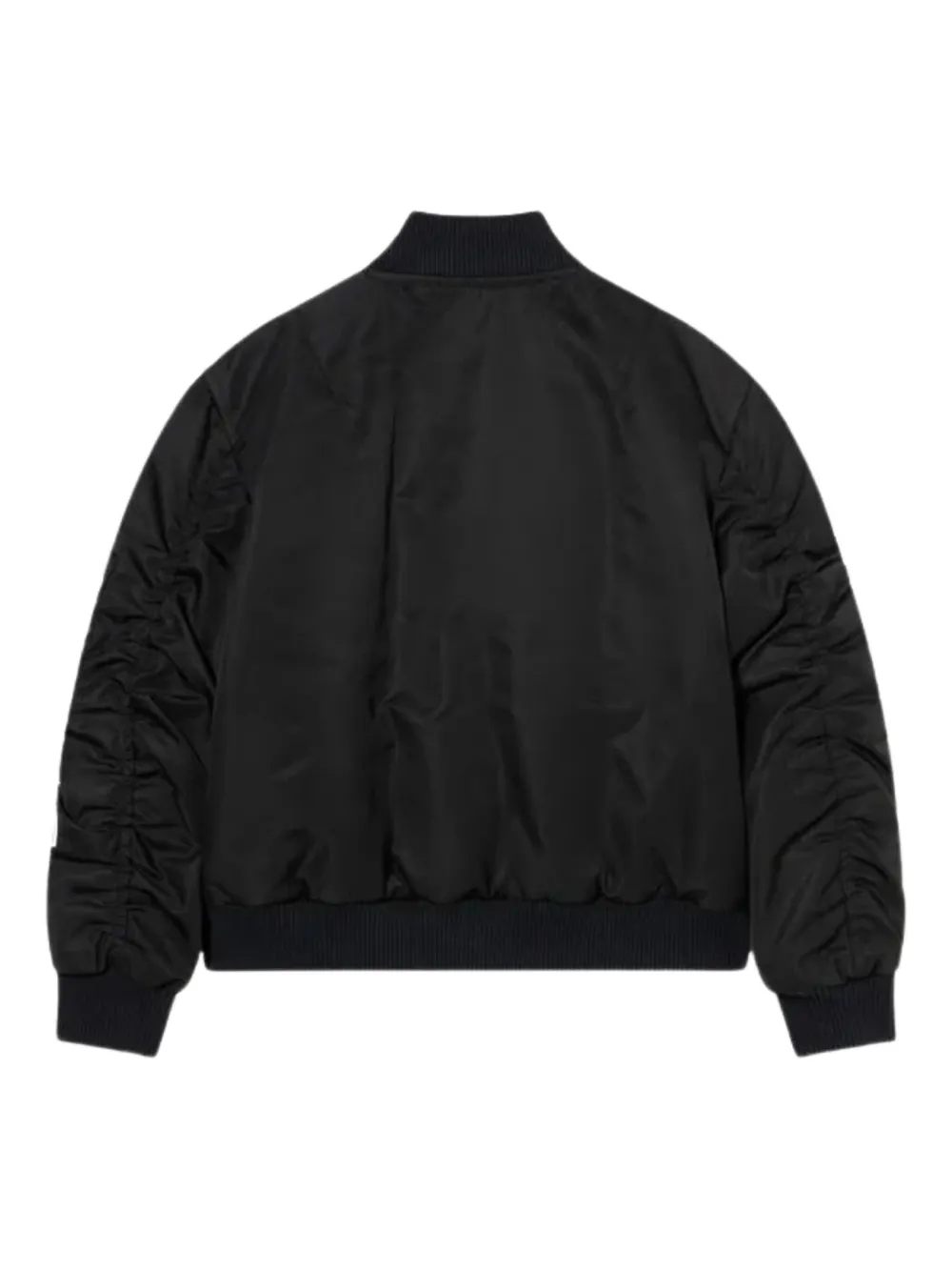 Off-White Kids Bomberjack met rits Zwart