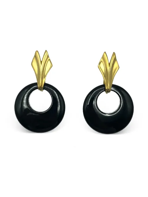 Jennifer Gibson Jewellery 1960s Trifari drop earrings