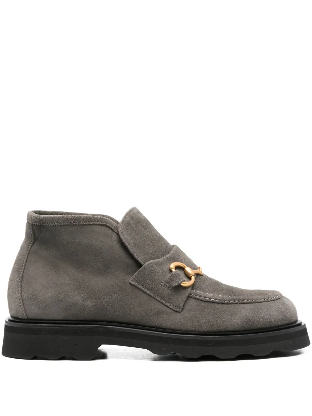 Pomme D'or Chain-embellished Boots In Gray