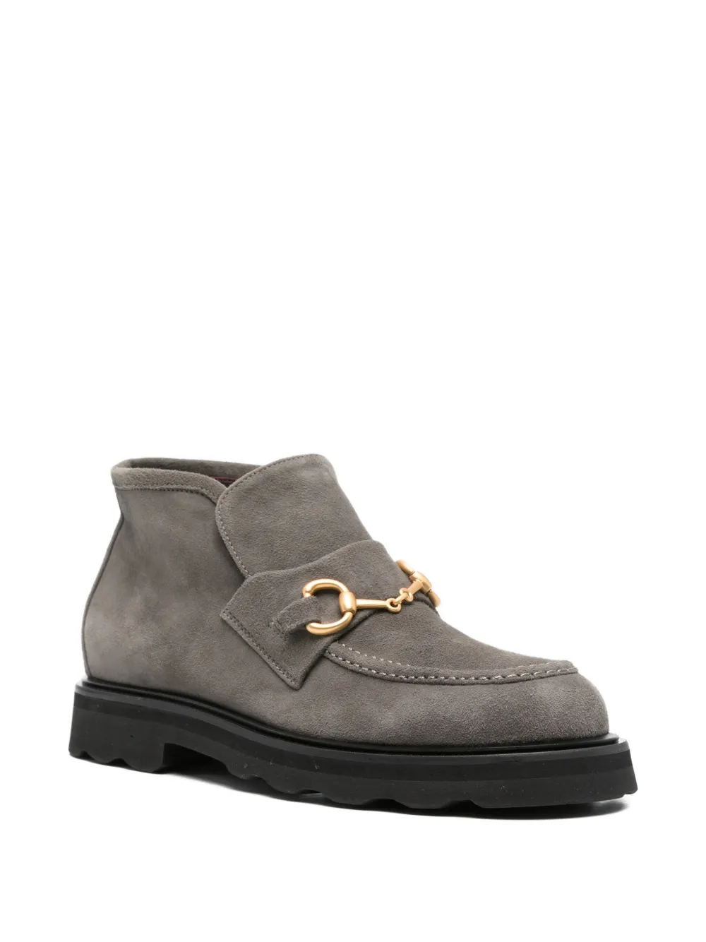 Pomme D'or Chain-embellished Boots In Gray