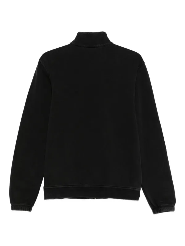 Champion Sudadera Con Cuello De Tortuga y Cierre Negro FARFETCH MX