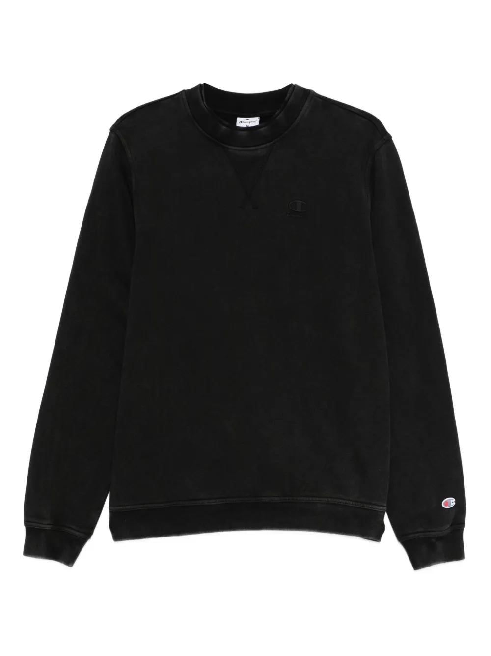 Champion logo-detailing crew-neck sweatshirt | Black | Image 1