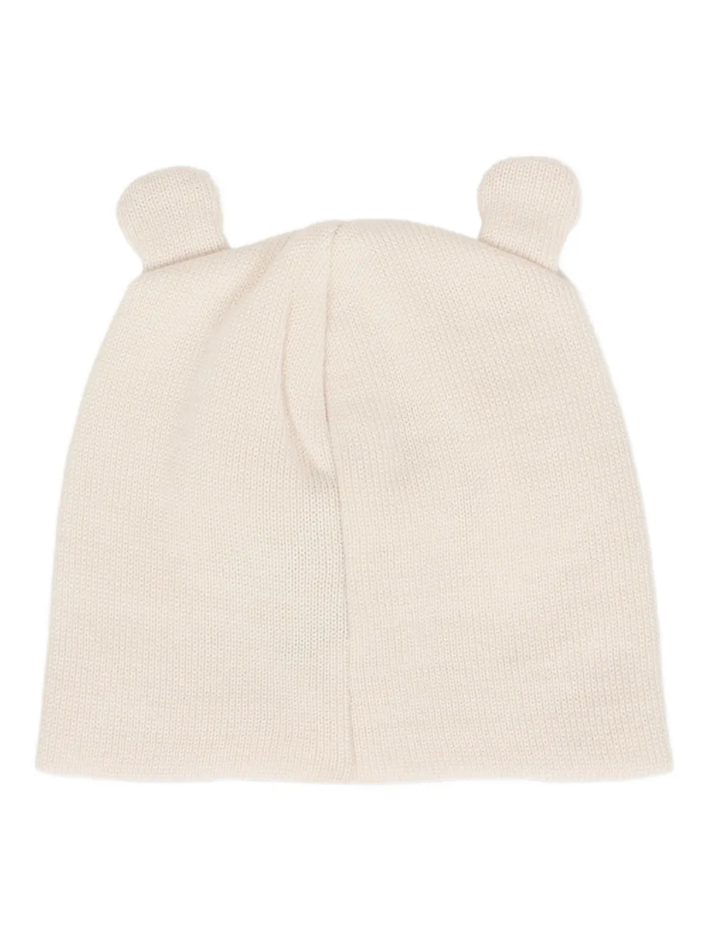 Little Bear bear-ear beanie hat | Neutrals | Image 1