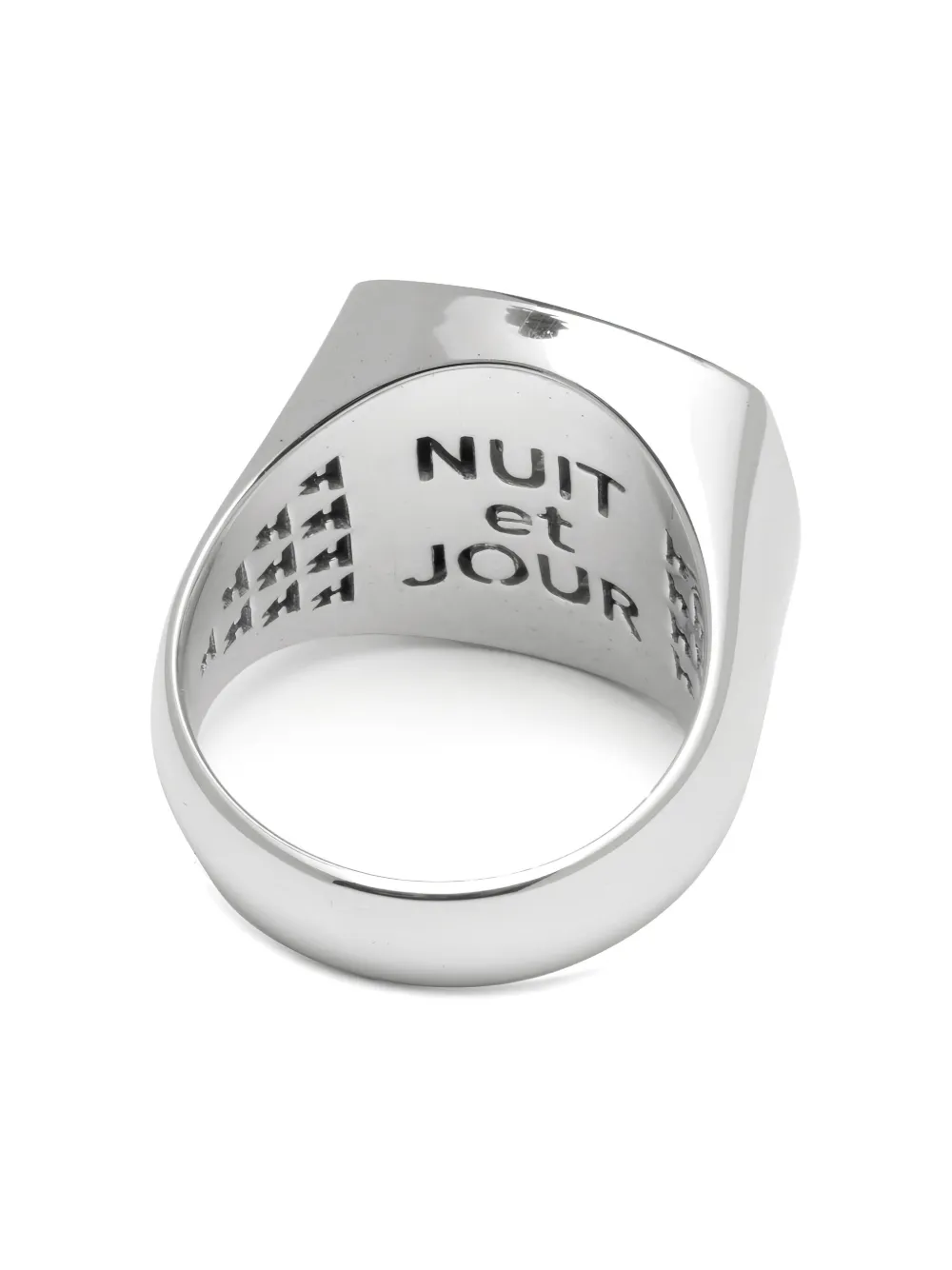 Clean Cushion Sterling Silver Ring