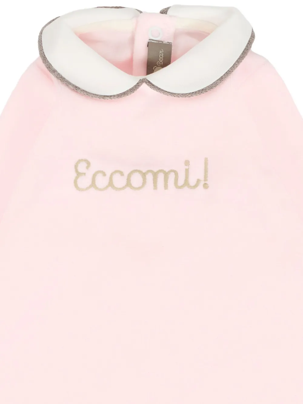 Little Bear Babypakje met verfraaide kraag Roze