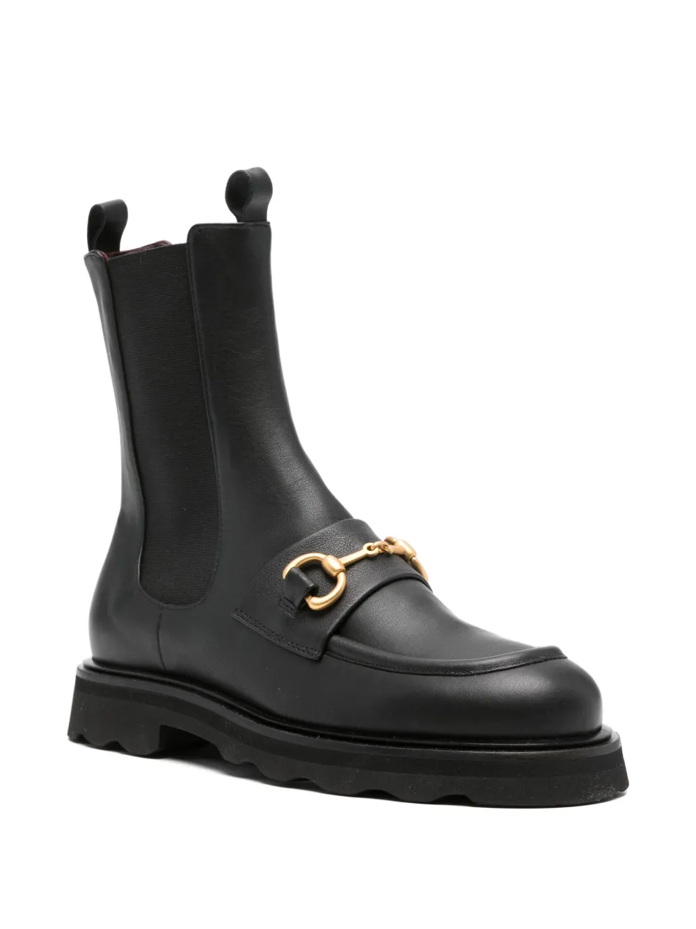 Pomme D´Or leather chelsea boots Black