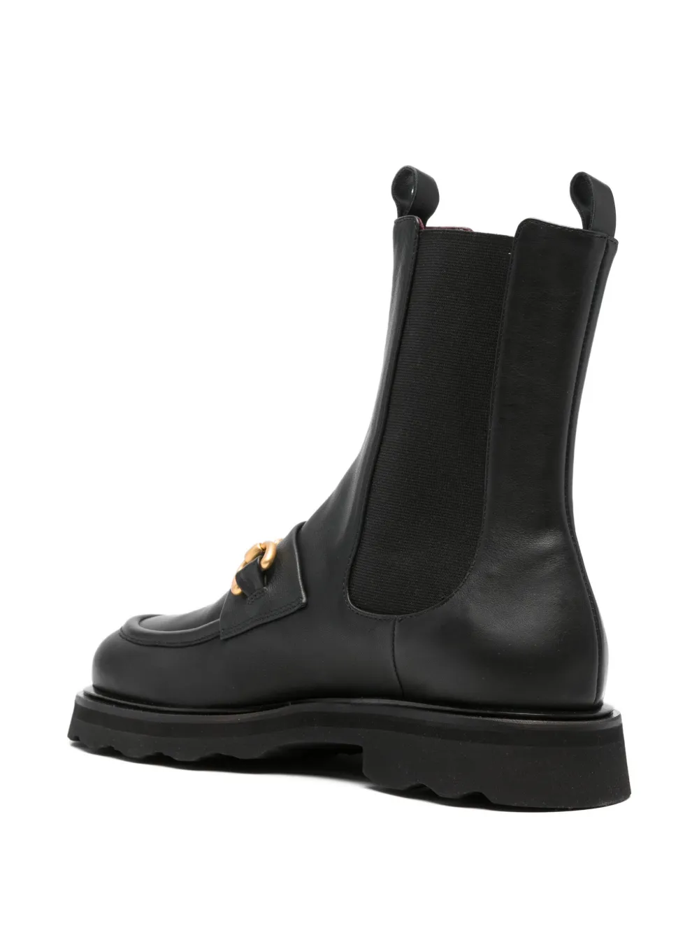 Pomme D´Or leather chelsea boots Black