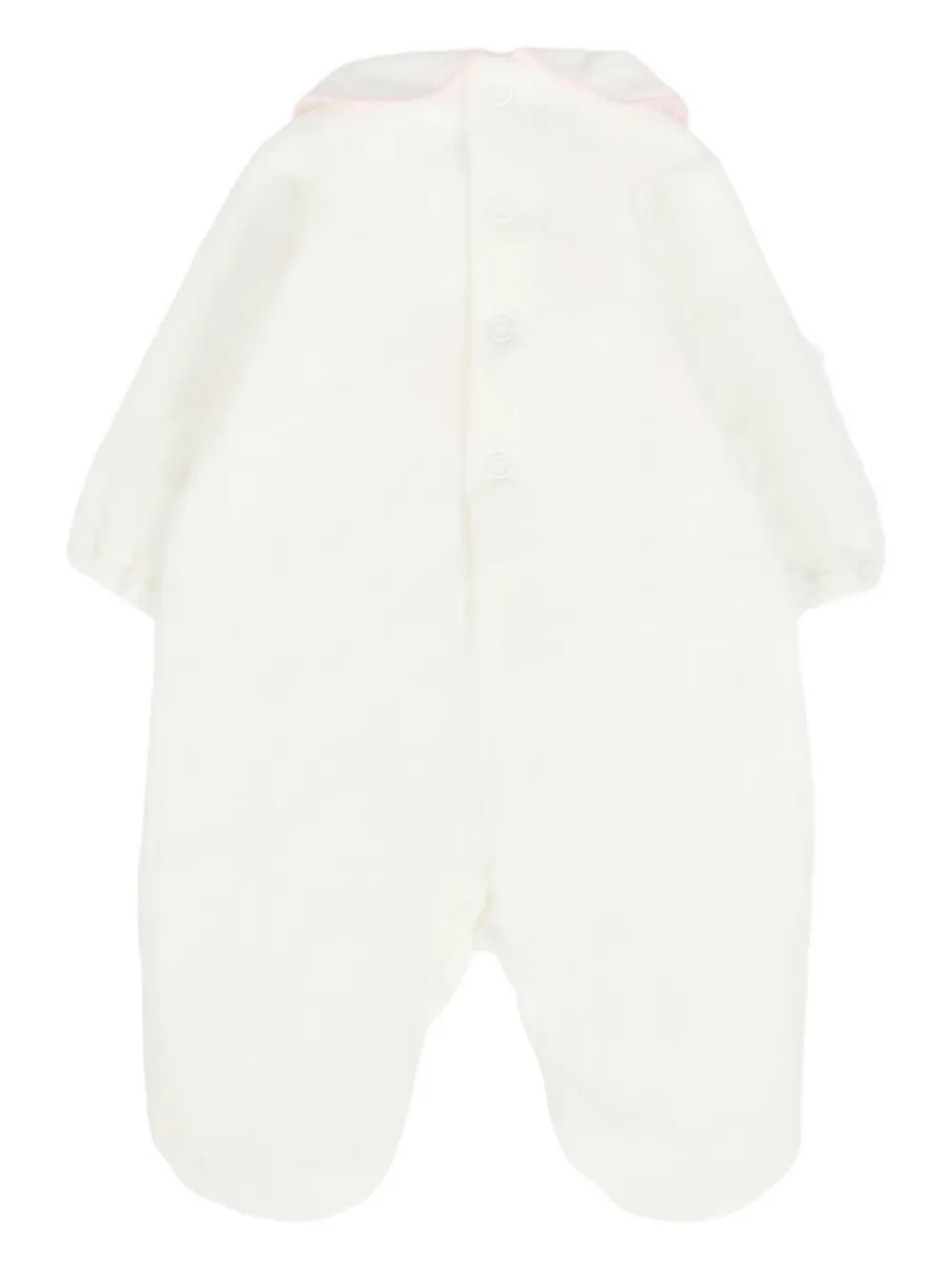 Little Bear embellished-collar babygrow | Rompers | Image 2