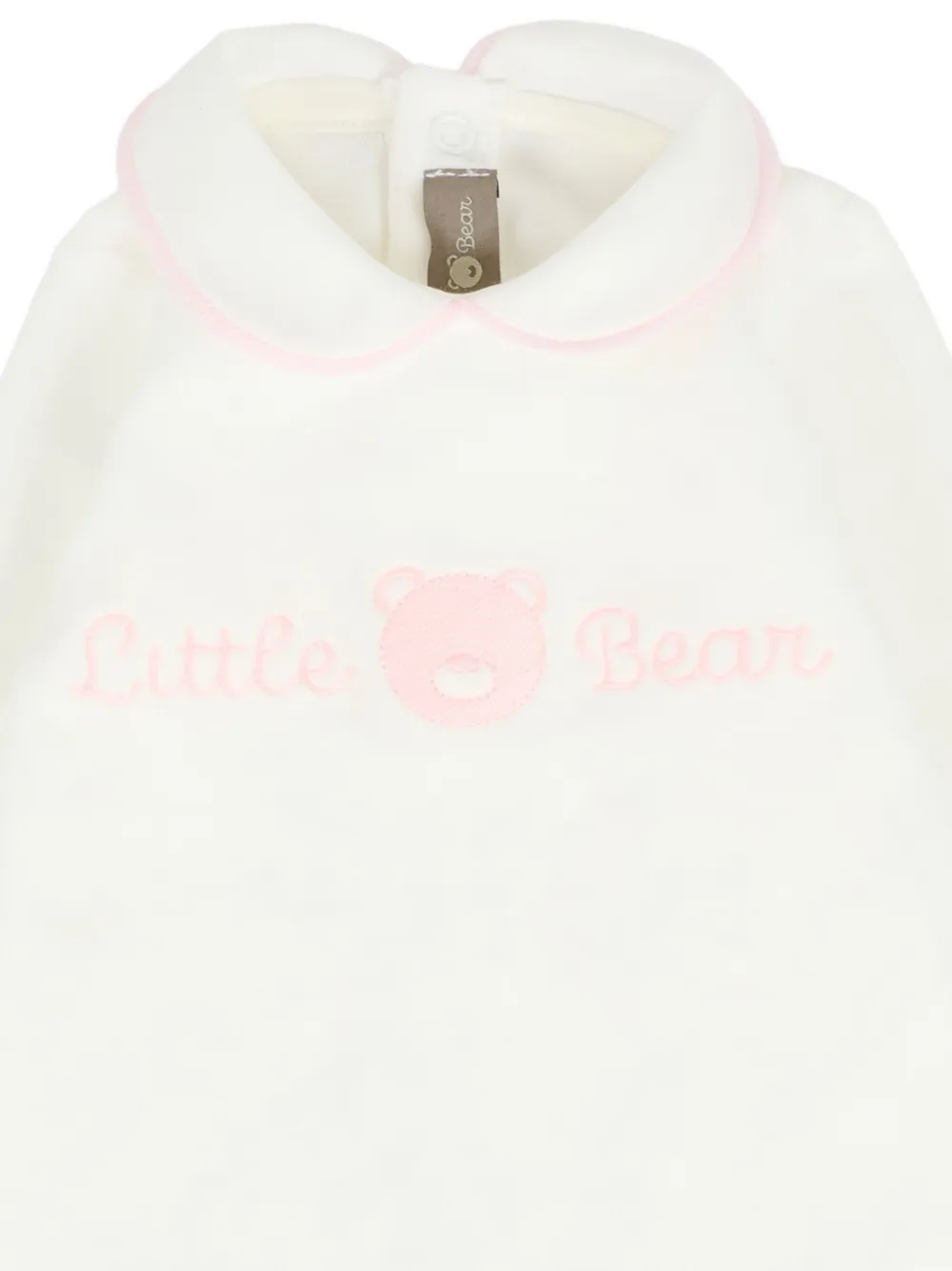 Little Bear Babypakje met verfraaide kraag Beige