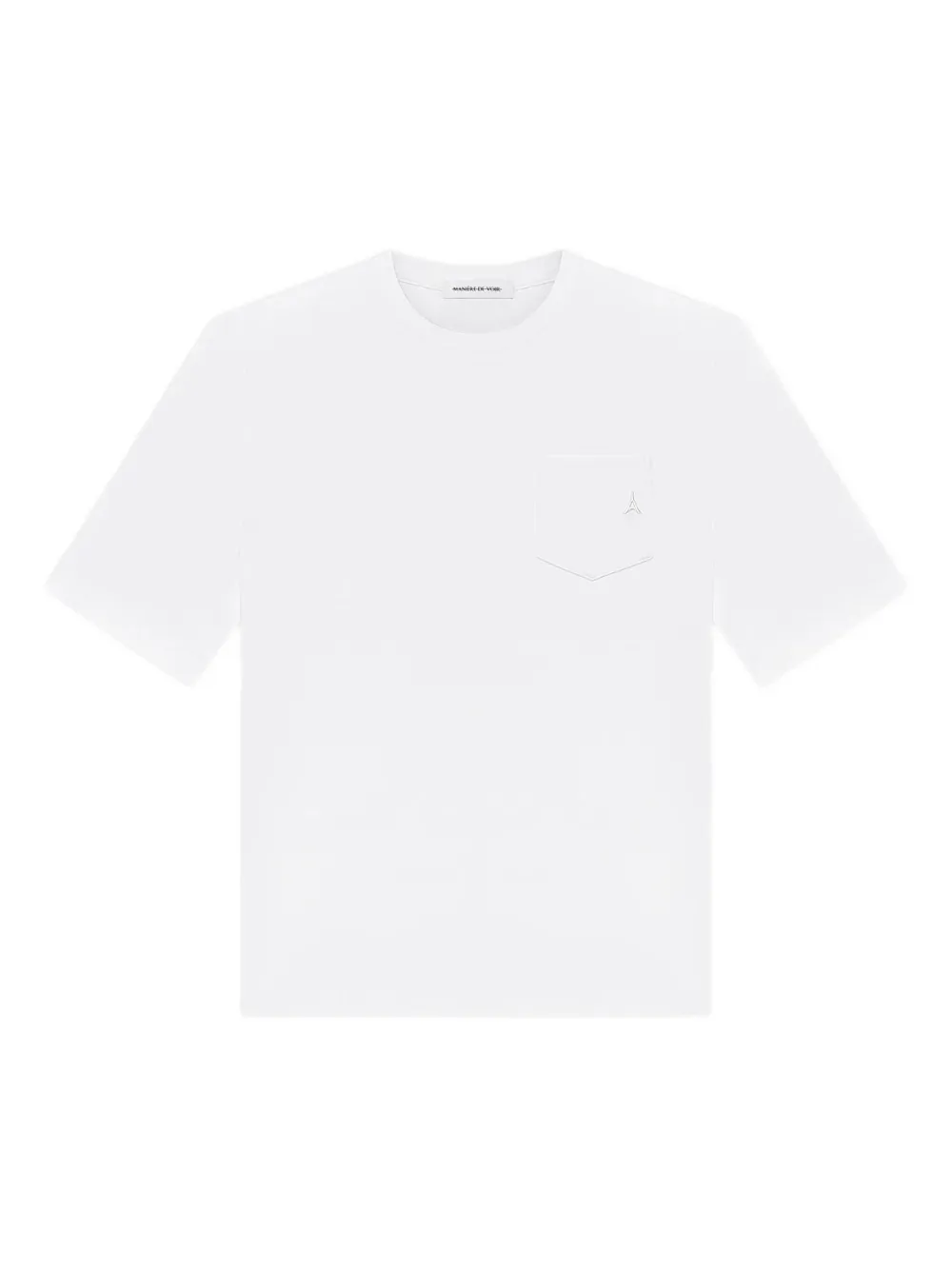 Manière De Voir Antoine crew-neck T-shirt | White | Image 1