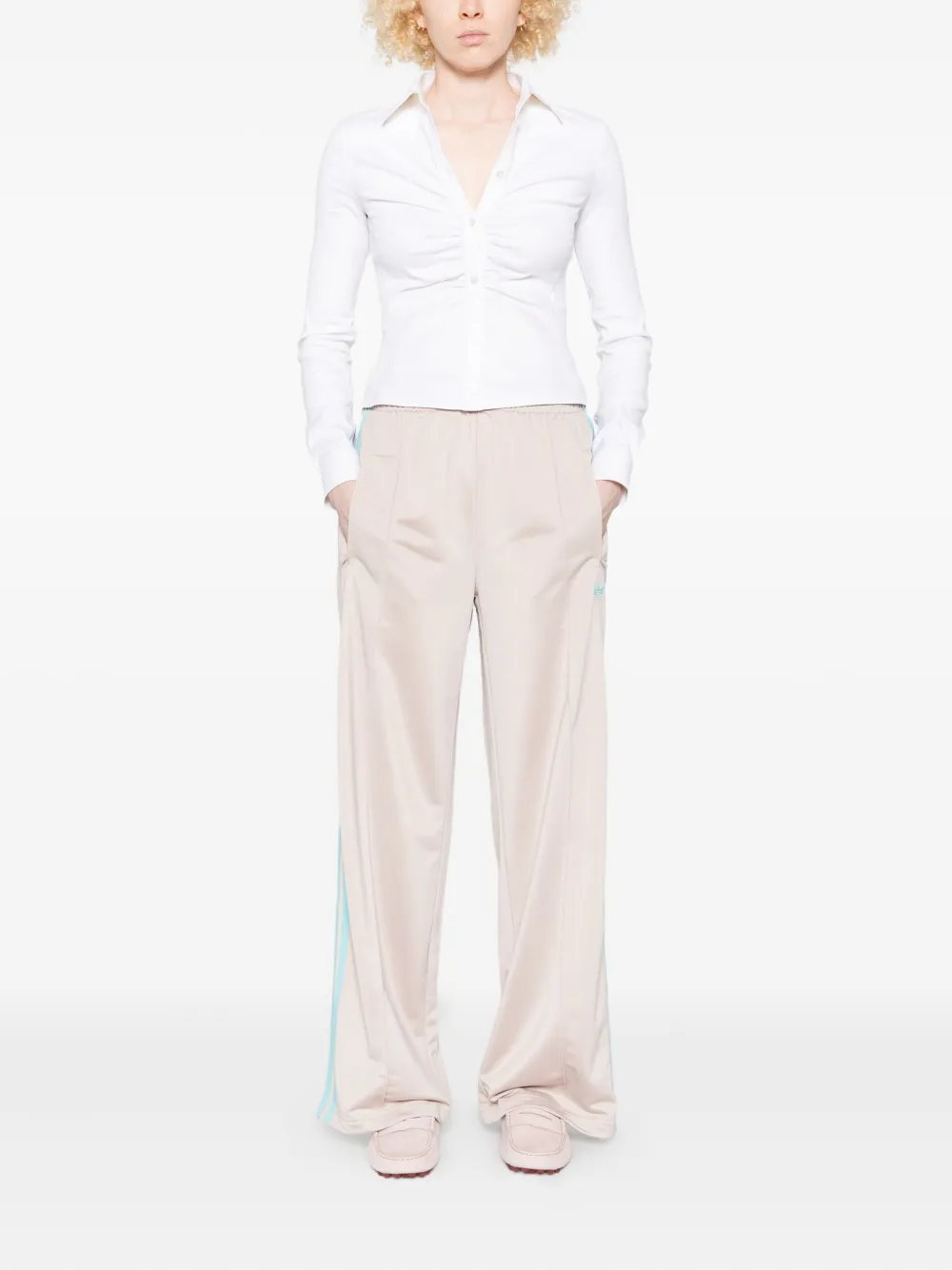 adidas Broek met zijstreep Bruin