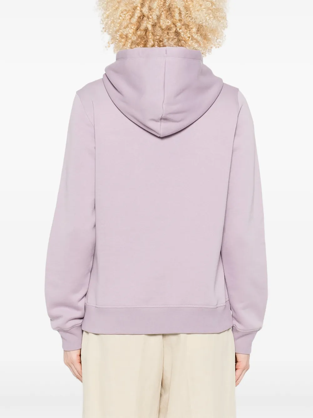 Champion Hoodie met geborduurd logo Paars