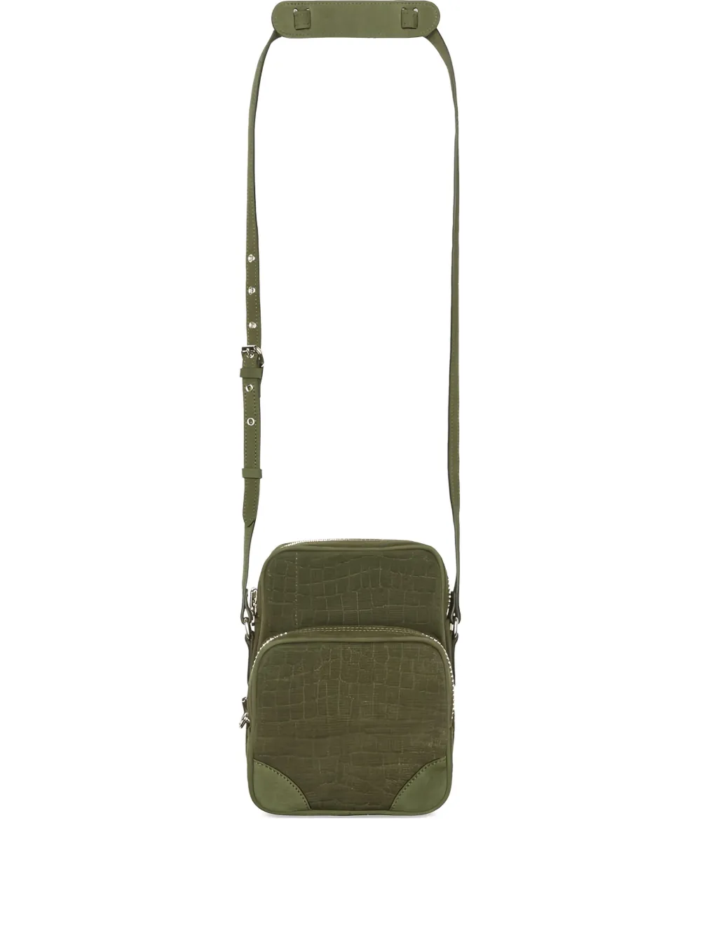 Readymade Small Zip-fastening Shoulder Bag In Green