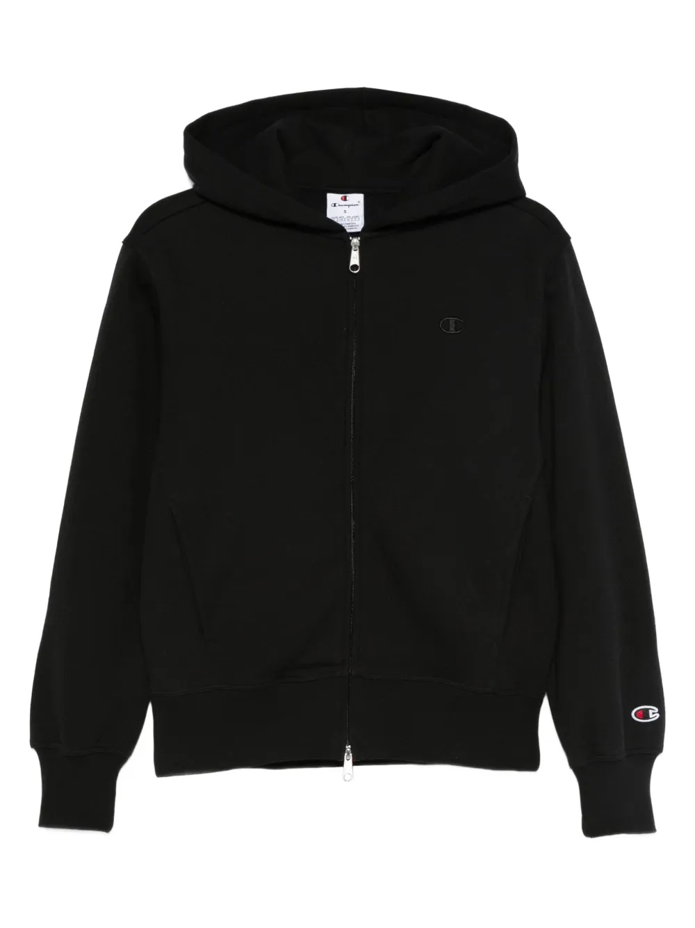 Champion zip-up hoodie jacket | Black | Image 1