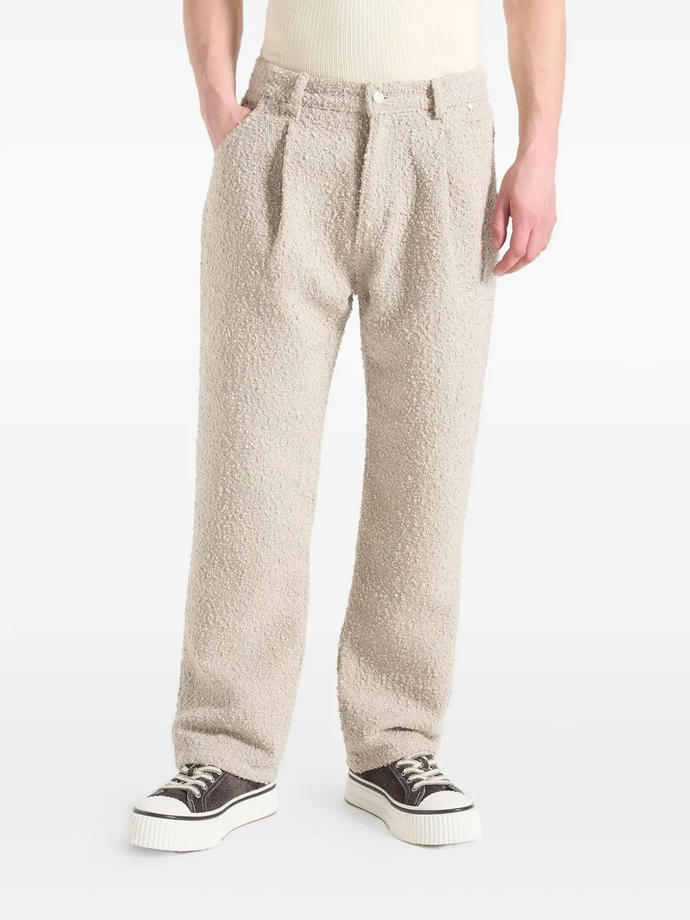 Manière De Voir Arnault pleated bouclé jeans | Jeans regular & jeans droits | Image 2