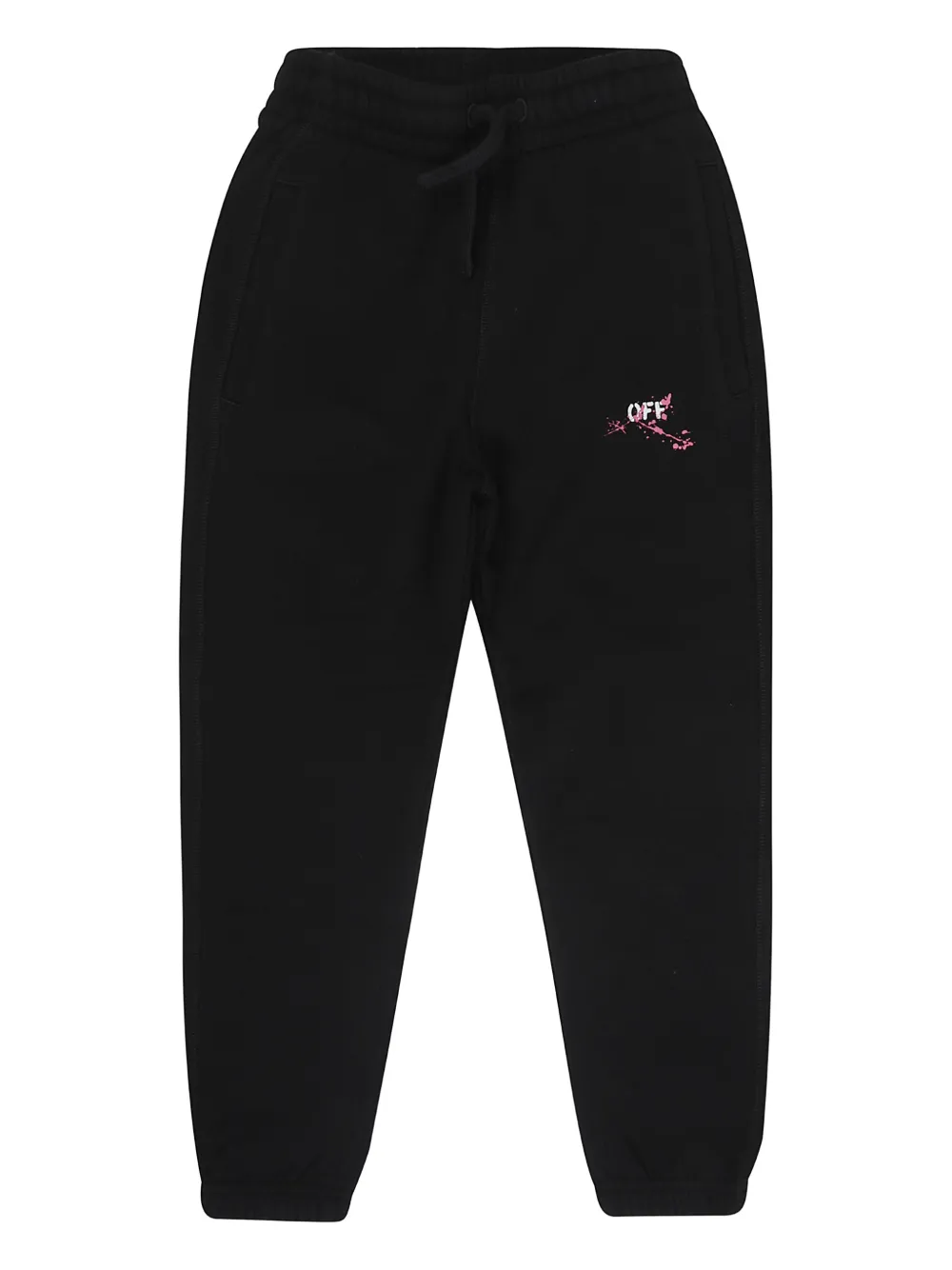 Off-White Kids graphic trousers - Nero