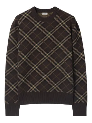 Burberry Checked zip-up Sweatshirt | Blue | FARFETCH