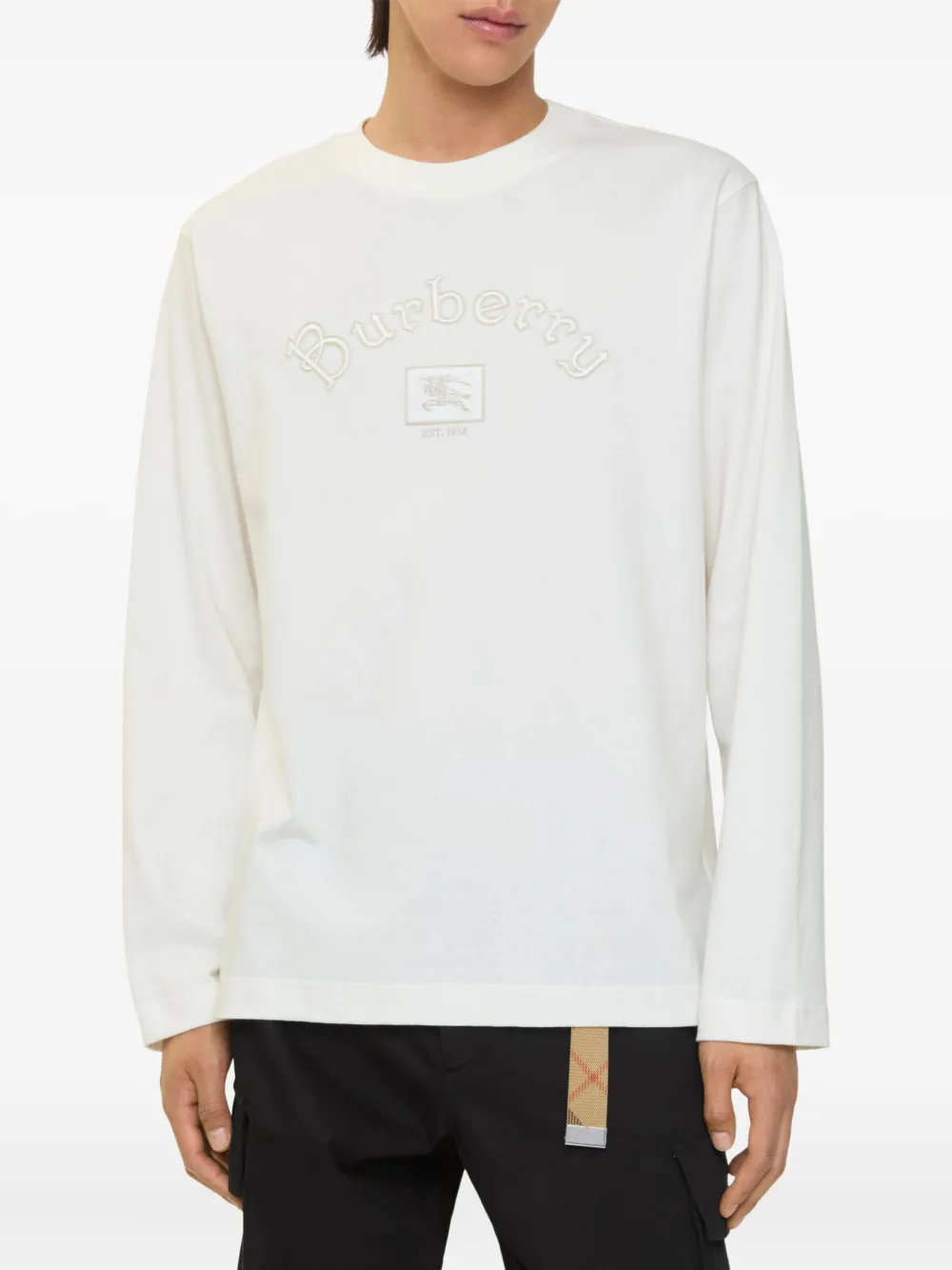 Burberry playera con logo bordado | Playeras | Image 2