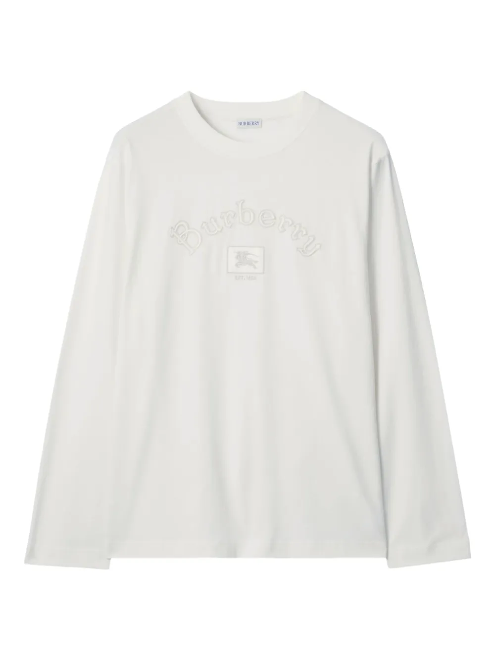 Burberry playera con logo bordado | neutro | Image 1