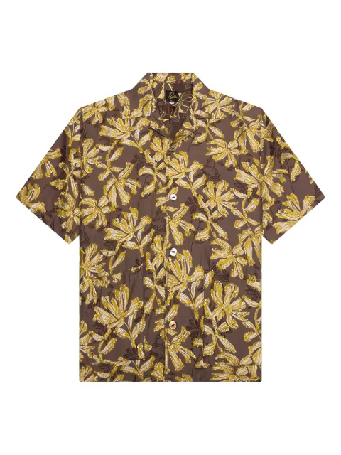 Needles Cabana flower-frayed shirt