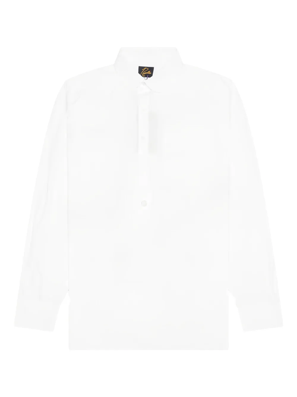 Needles double round-collar shirt | White | Image 1