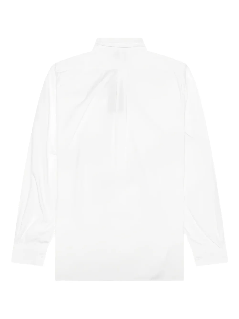 Needles double round-collar shirt - Wit