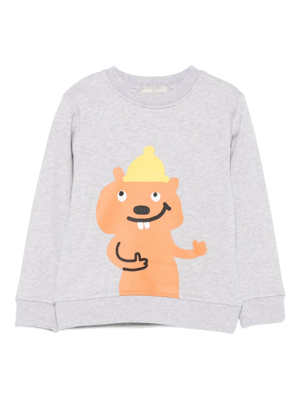 Stella McCartney Kids squirrel-print sweatshirt | Grey | Image 1