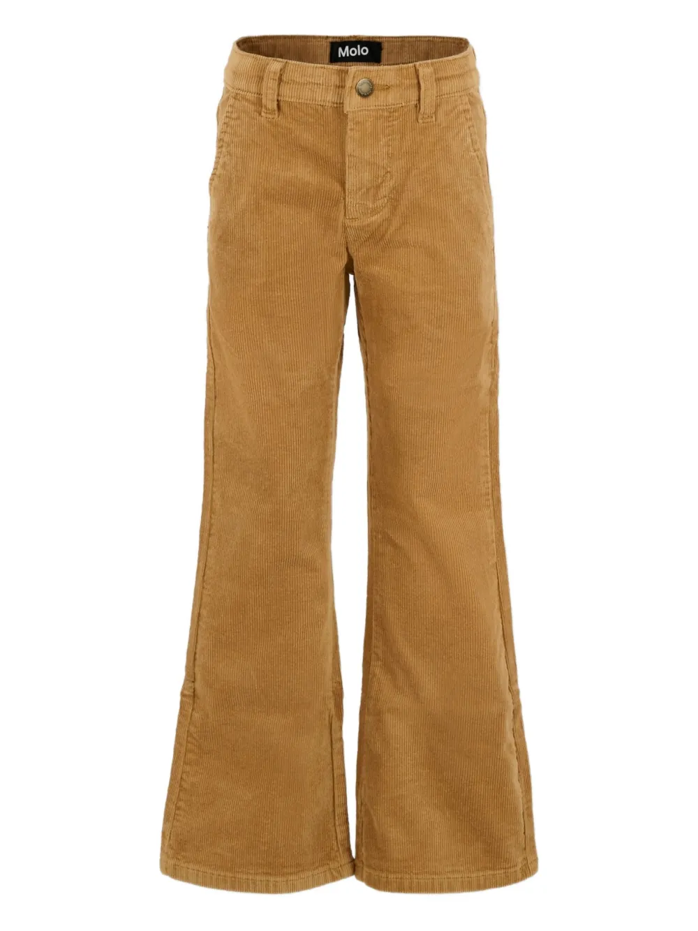 Molo corduroy flared trousers | Brown | Image 1