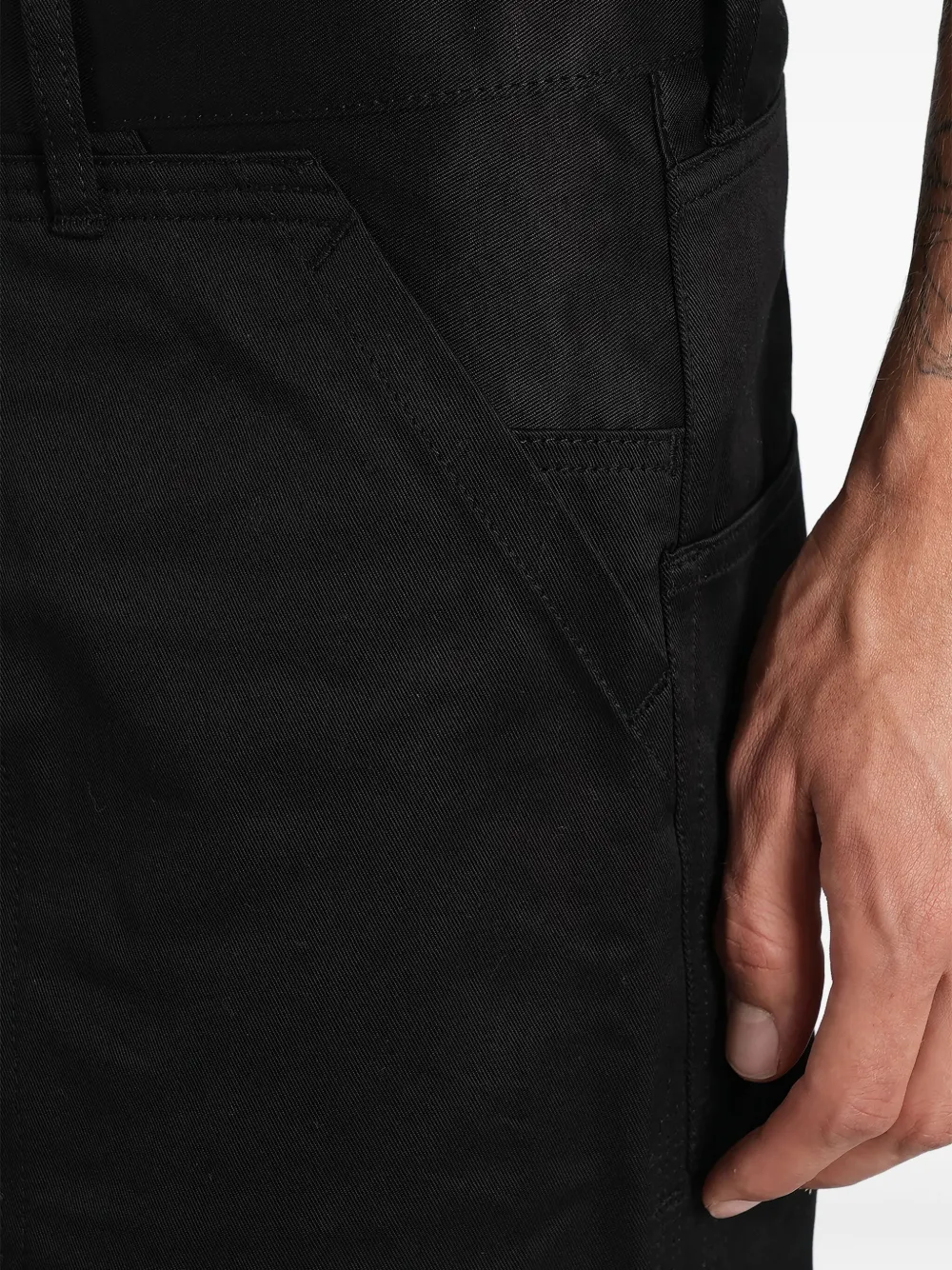 Junya Watanabe MAN Broek met zakdetail Zwart