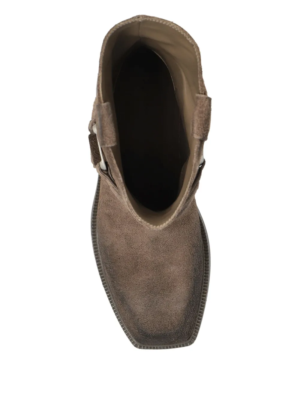 Vic Matie Suede Ankle Boots In Brown
