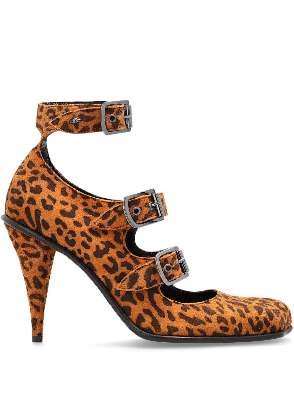 Vivienne Westwood 90mm leopard-print pumps Brown