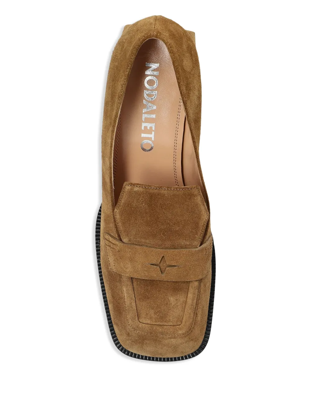 Nodaleto 50 mm Bulla Cara loafers Bruin
