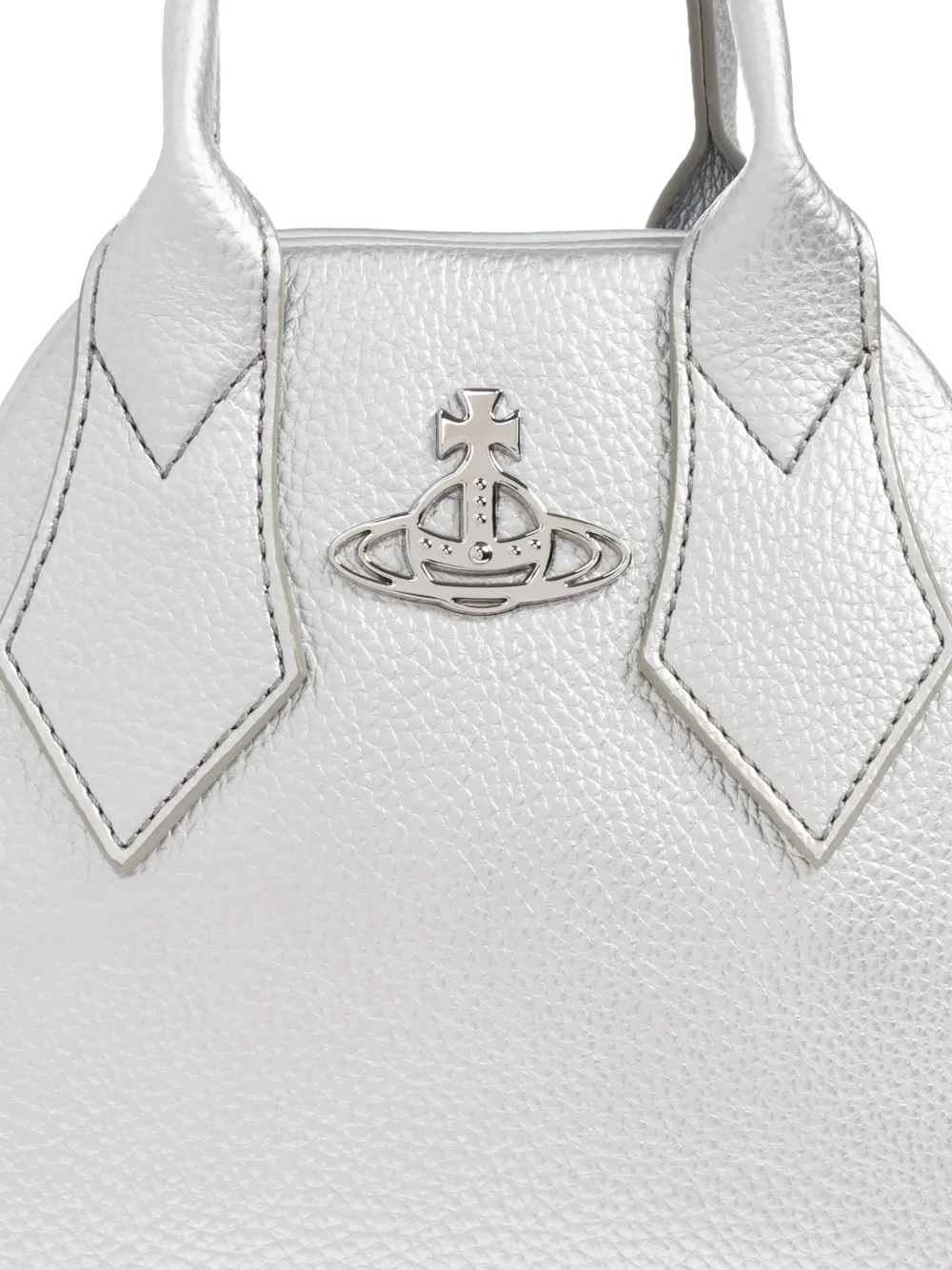 Vivienne Westwood Orb-embellished Tote Bag In White