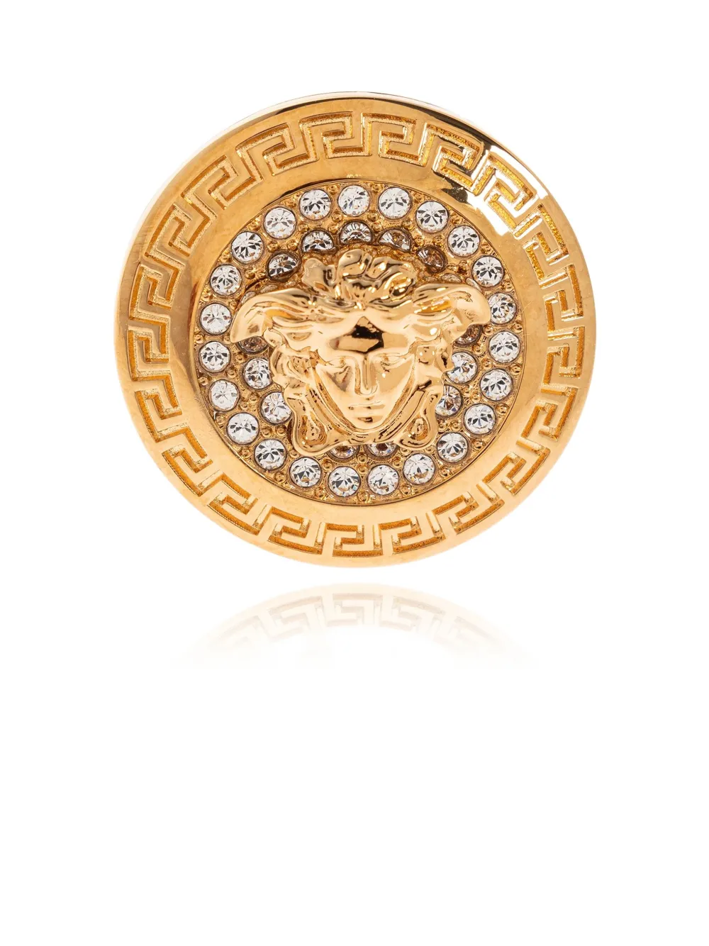 Versace Medusa-head circular ring - Oro
