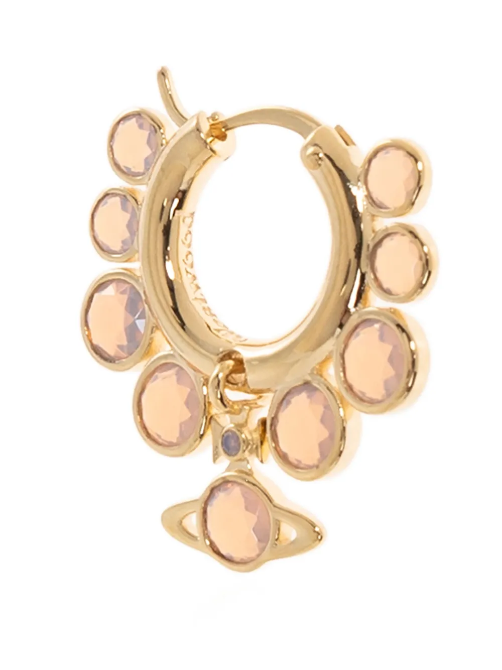 Vivienne Westwood Jenia Hoop Earrings In Gold