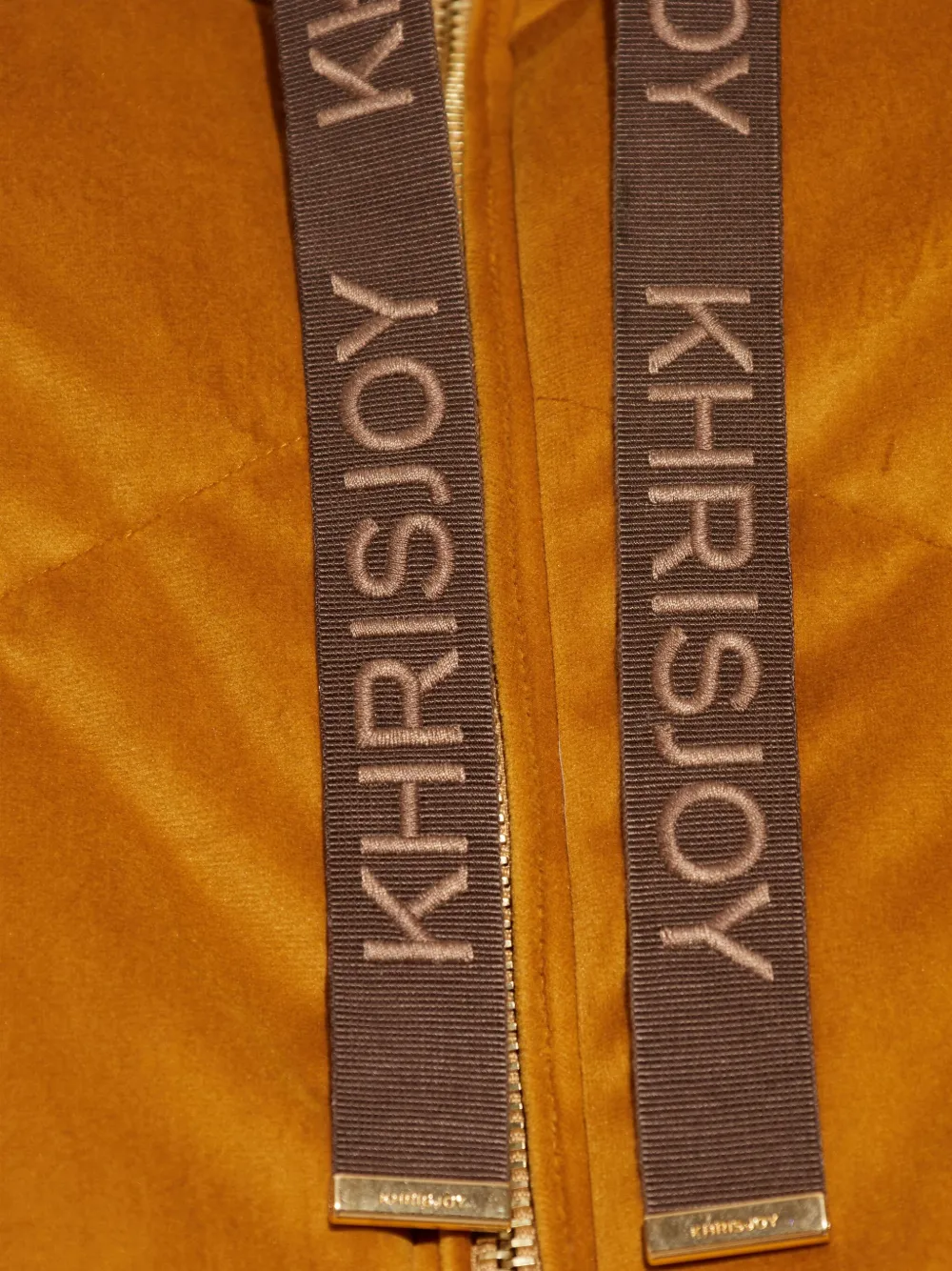 Khrisjoy Iconic Milano Jacket In Gold