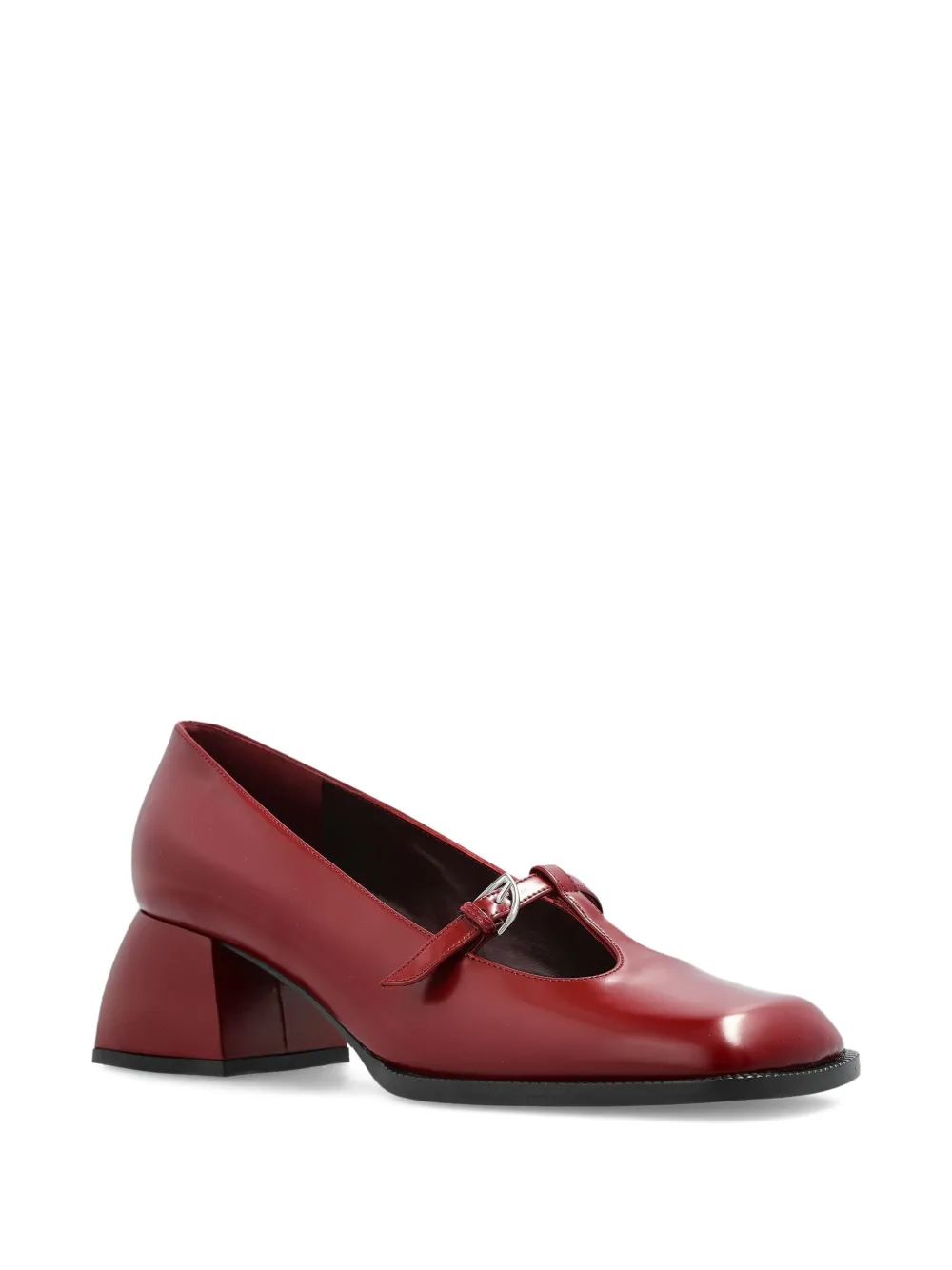Nodaleto T-bar block-heel pumps Red