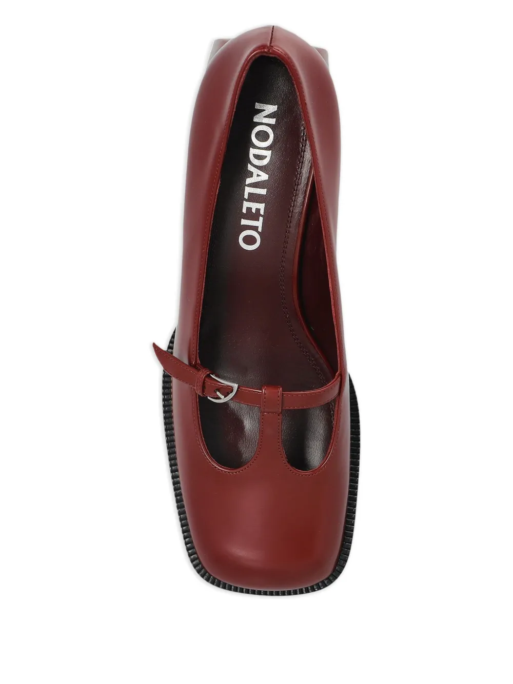Nodaleto T-bar block-heel pumps Red