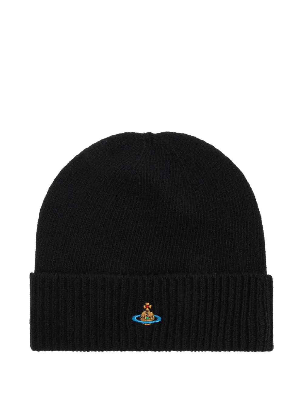 Vivienne Westwood cashmere beanie | Black | Image 1