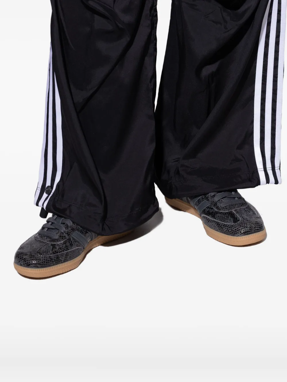 adidas Samba sneakers met slangen-effect Grijs