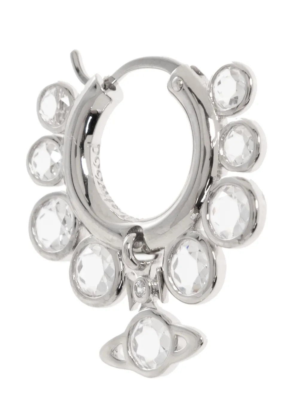 Vivienne Westwood Jenia Hoop Earrings In Metallic