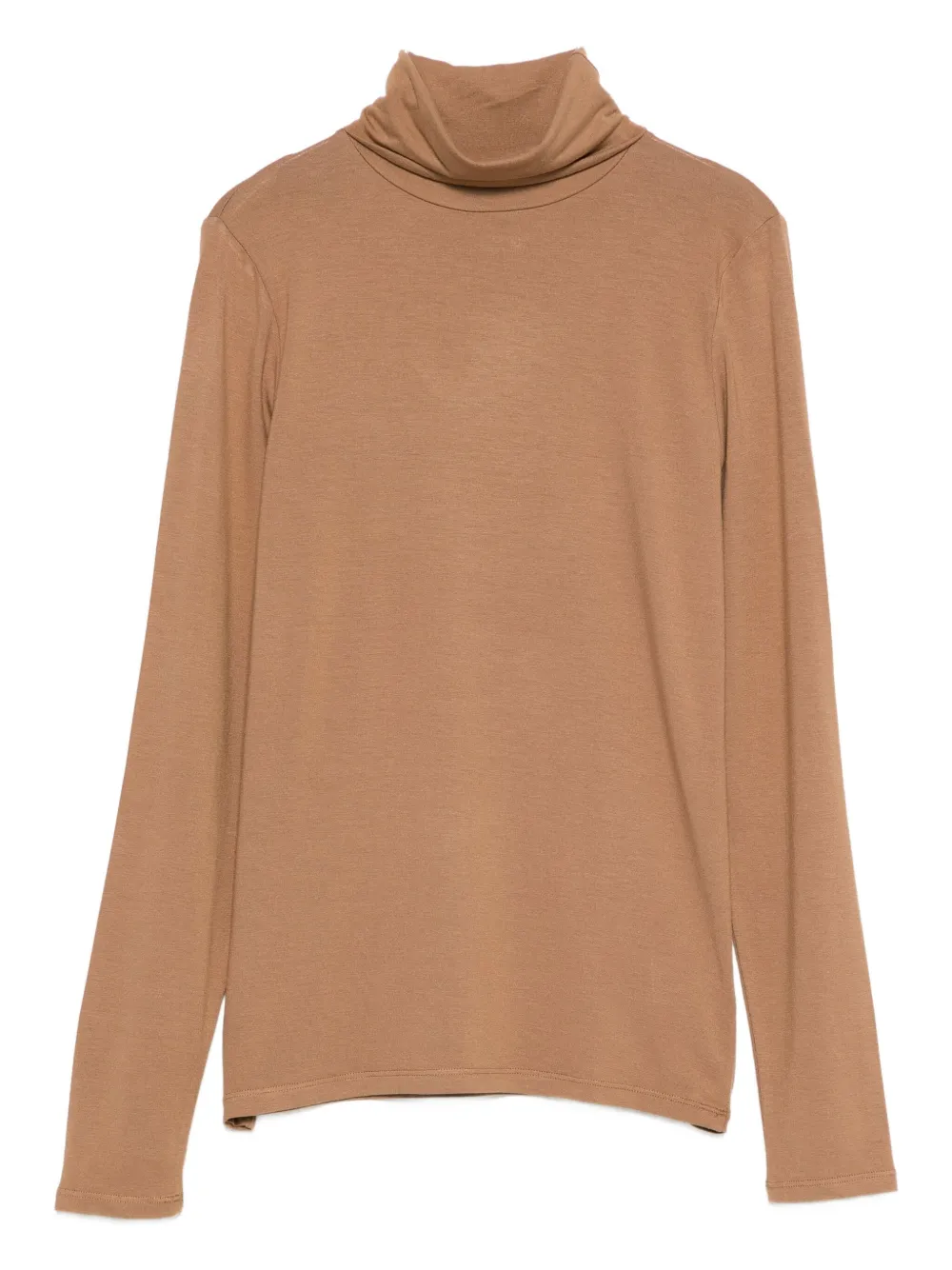 Majestic Filatures turtleneck long-sleeve top | Brown | Image 1