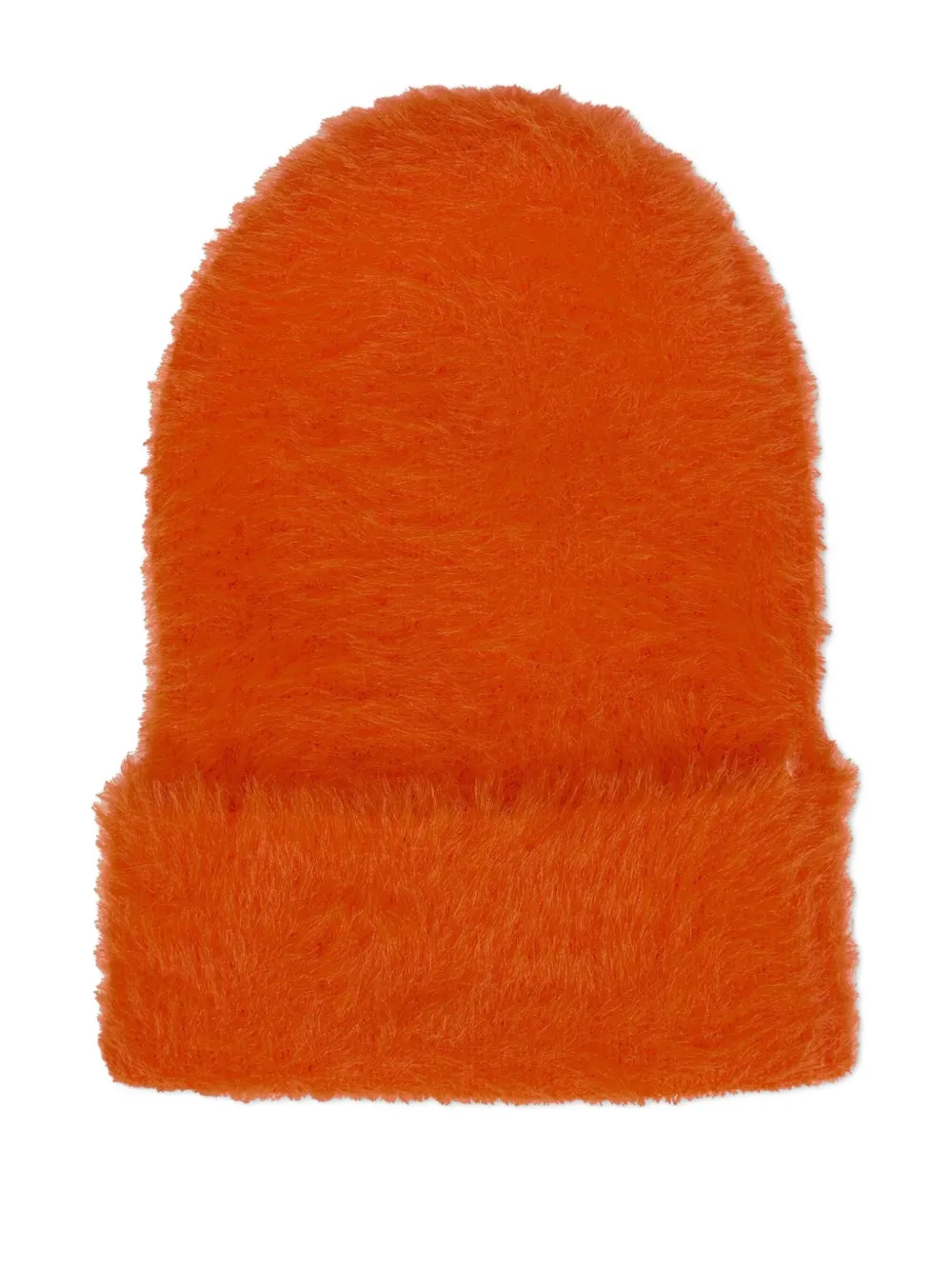 Molo fluffy-textured logo-patch beanie | Teen Knitted Hats | Image 2