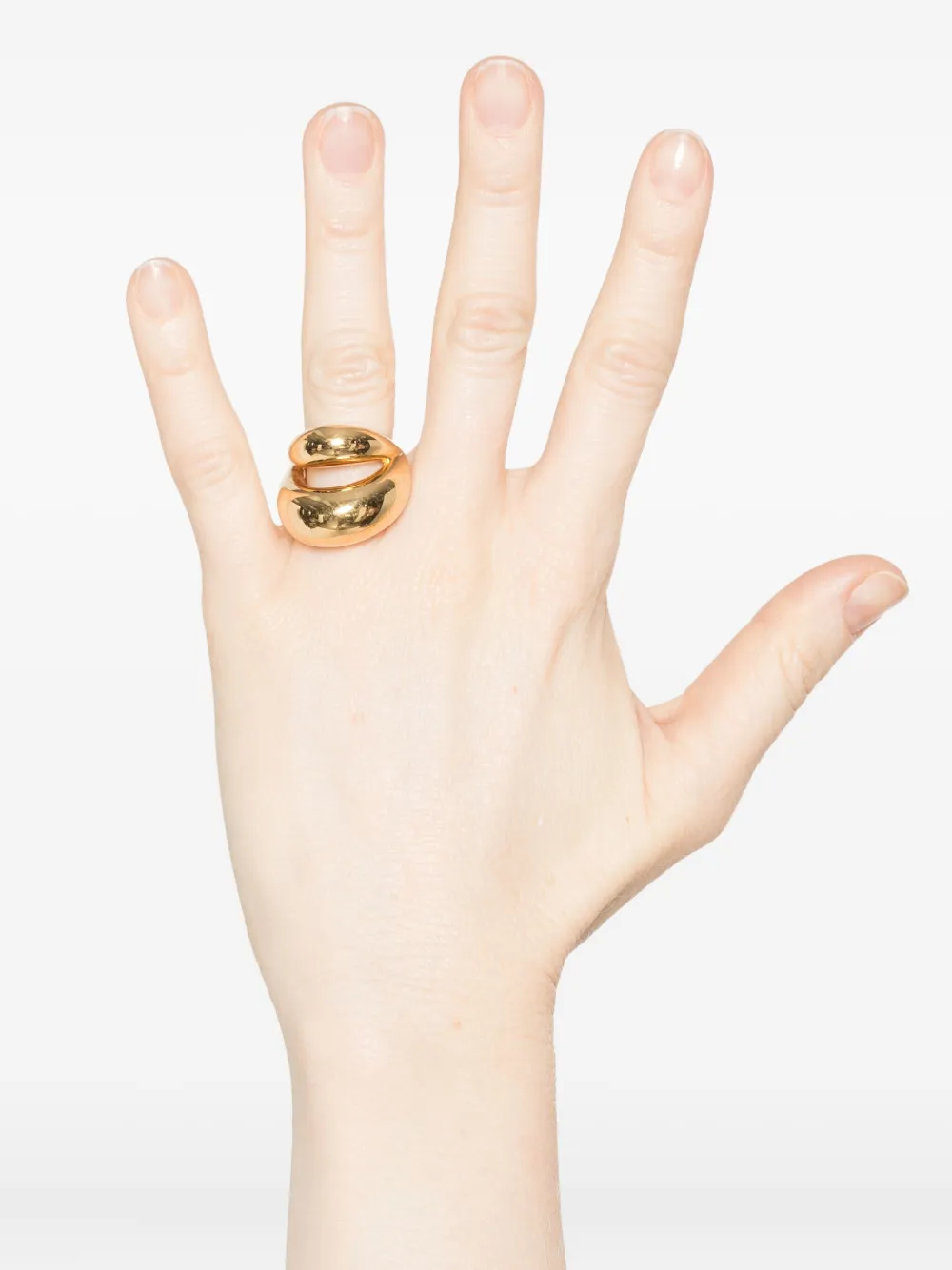  Panconesi Double Blow Up Ring - Gold 