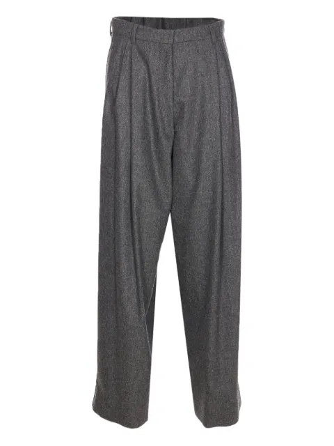 'S Max Mara pleated-front wool tailored trousers