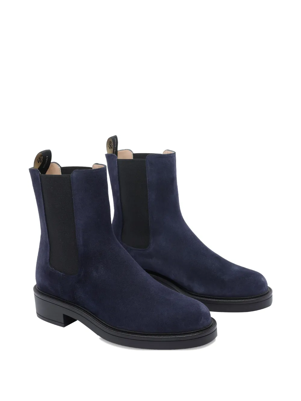 Stuart Weitzman suede boots Blue