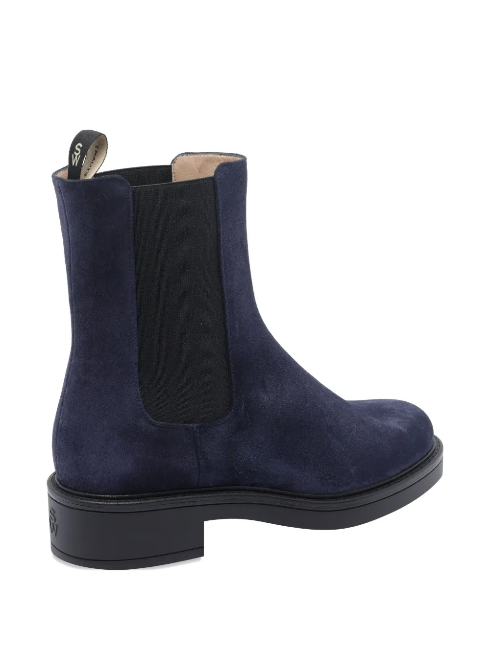 Stuart Weitzman suede boots Blue