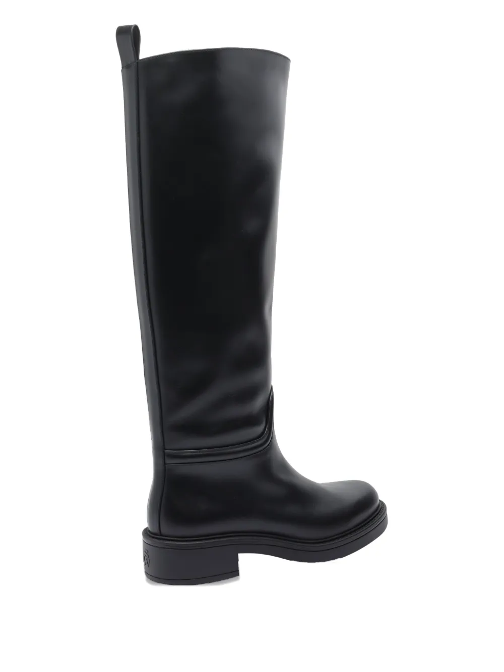 Stuart Weitzman leather boots Black